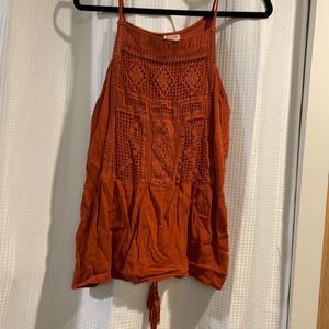 Tie back Mossimo tank top